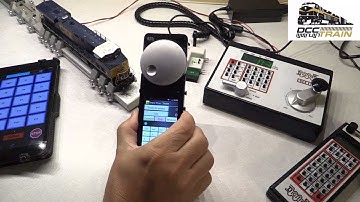 Compatibility test ESU Mobile Control II with Digitrax LNWI LocoNet WiFi Interface Zephyr DCC system