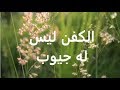 الكفن ليس له جيوب 