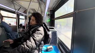 2010 Novabus lfsa 1286 on the Bx22 bus ride to Morris Pk Av/White plains rd 