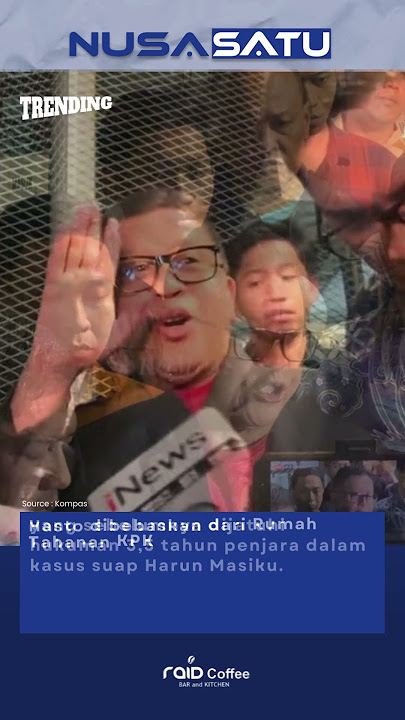 Receiving amnesty from Prabowo, Hasto is free and smiles with relief #fyp #trending #hasto