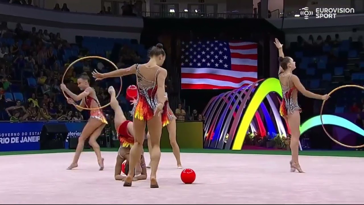 USA group 3 BALLS/2 HOOPS 24,7 - WCh Rio 2025