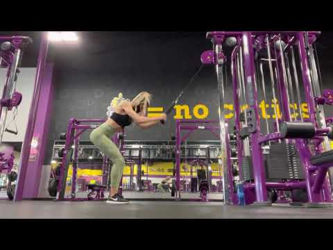 Rope Straight Arm Pulldown