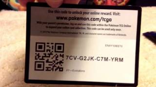 Xy evolutions pack code