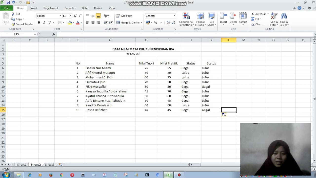 Fungsi Logika pada Microsoft Excel #pgsd #pgsdfkipums #  