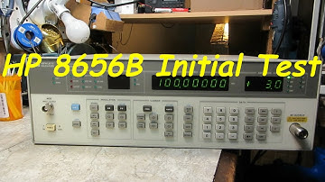 DERB - HP 8656B Initial Test