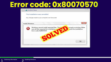 how to fix error 0*80070570 installing windows |education afzal