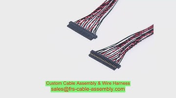 Cáp khai thác nhà máy tùy chỉnh LVDS Cáp EDP Cabel Lắp ráp OEM LVDS Cáp cho bảng điều khiển và màn h