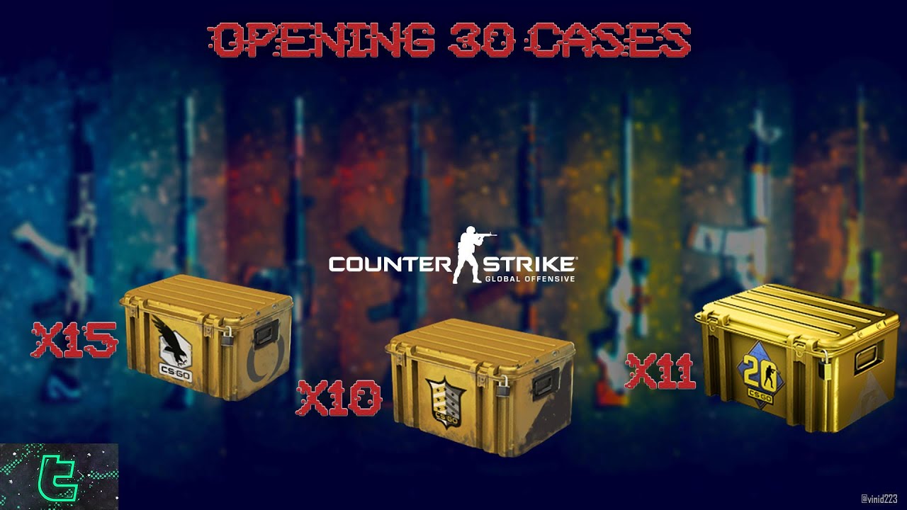 CS:GO Opening over 30 cases! - YouTube
