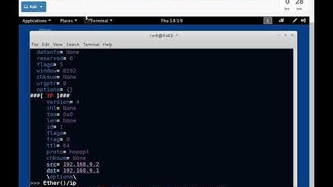 Packet Crafting with Scapy Part 1 Creating Packets with Scapy