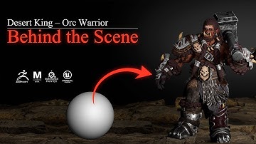 Behind the Scenes | Orc Warrior – Game Ready Character