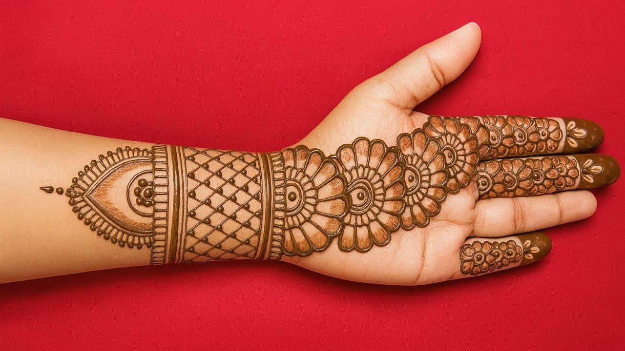 Latest Simple Mehandi design for hands| Easy Mehndi designs| Stylish Mehandi ka design|Mehendi Henna