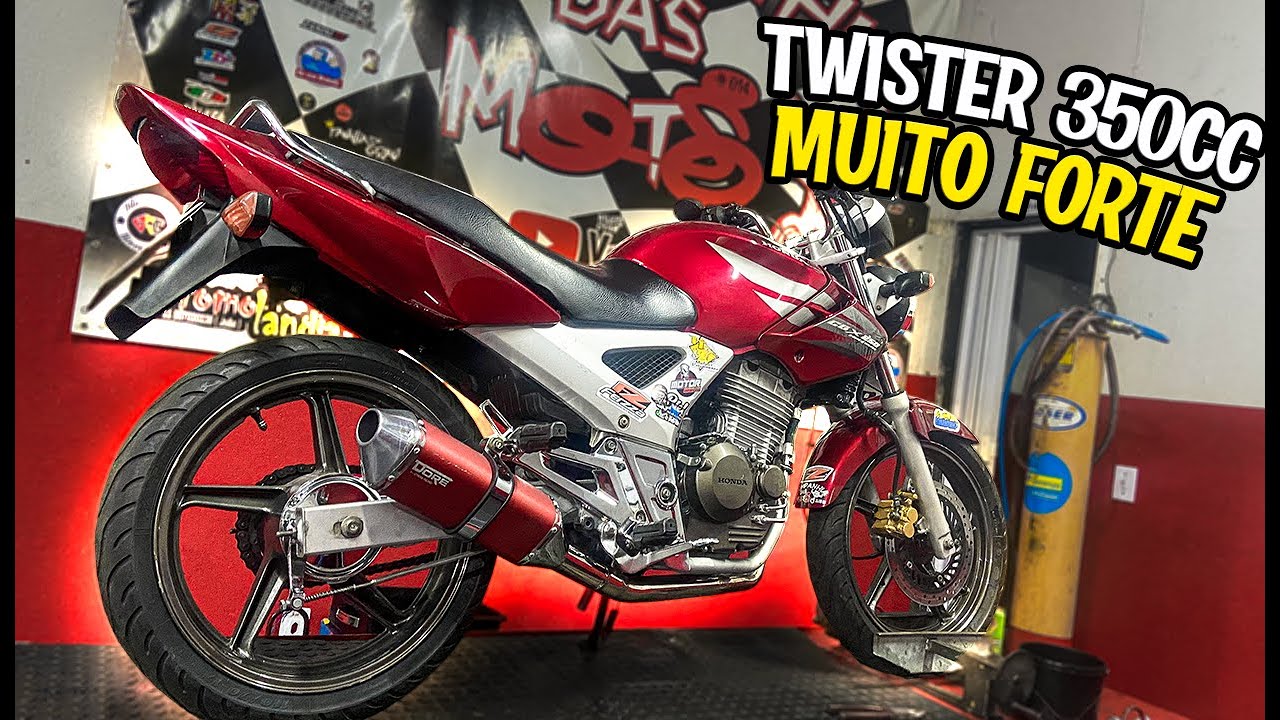 PREPARAÇÃO TWISTER  350CC - FOGUETE