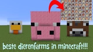 Ik Bouwde 3 DIERENFARMS In HARDCORE! Hardcore #11