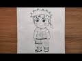 How to draw Naruto chibi drawing | cute chibi drawing 