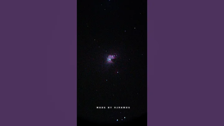 Orion nebula through my telescope 🇵🇭🔭 #orionnebula #astronomy #celestron #telescope #skygazersph