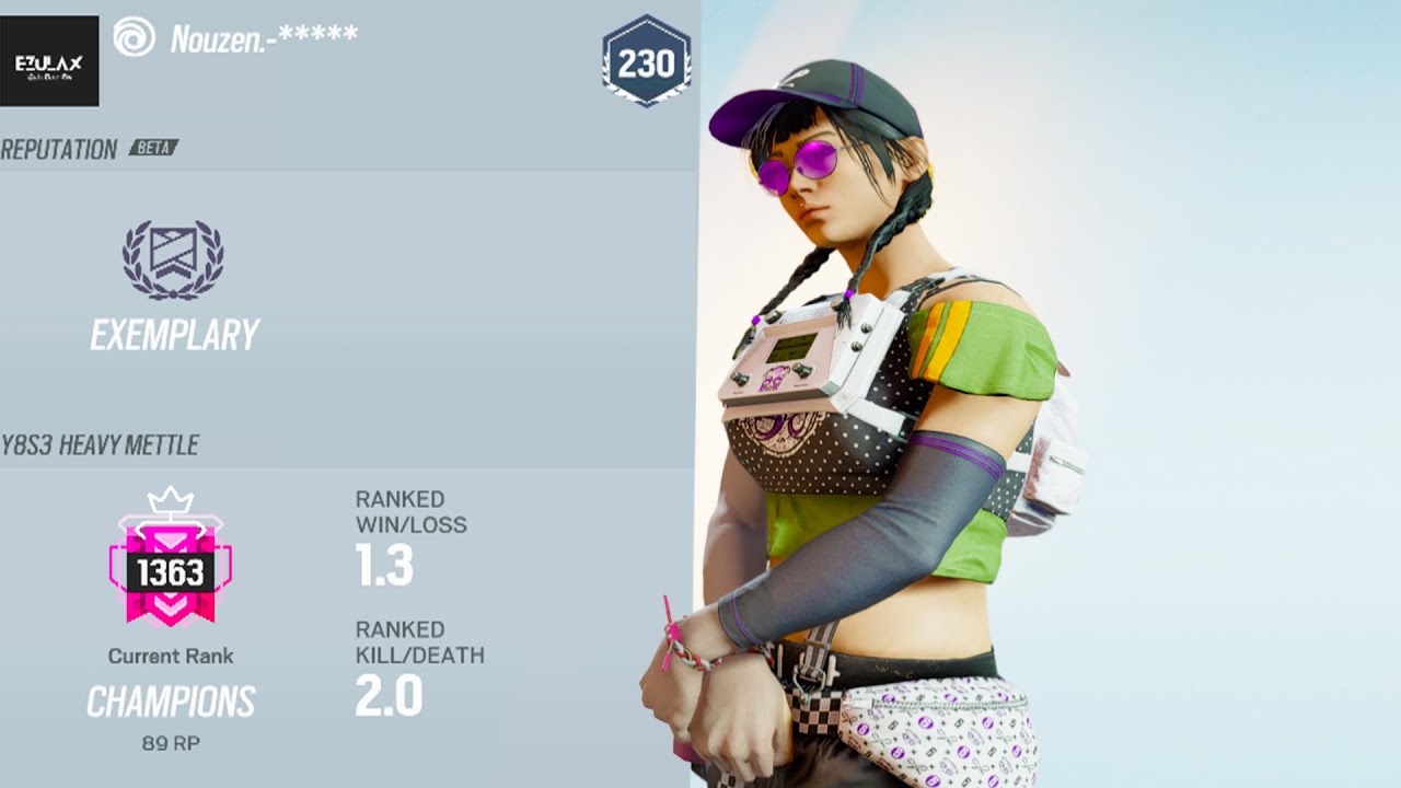 THIS IS HOW A 2.0KD CHAMP LOOKS LIKE [Rainbow Six Siege] - YouTube