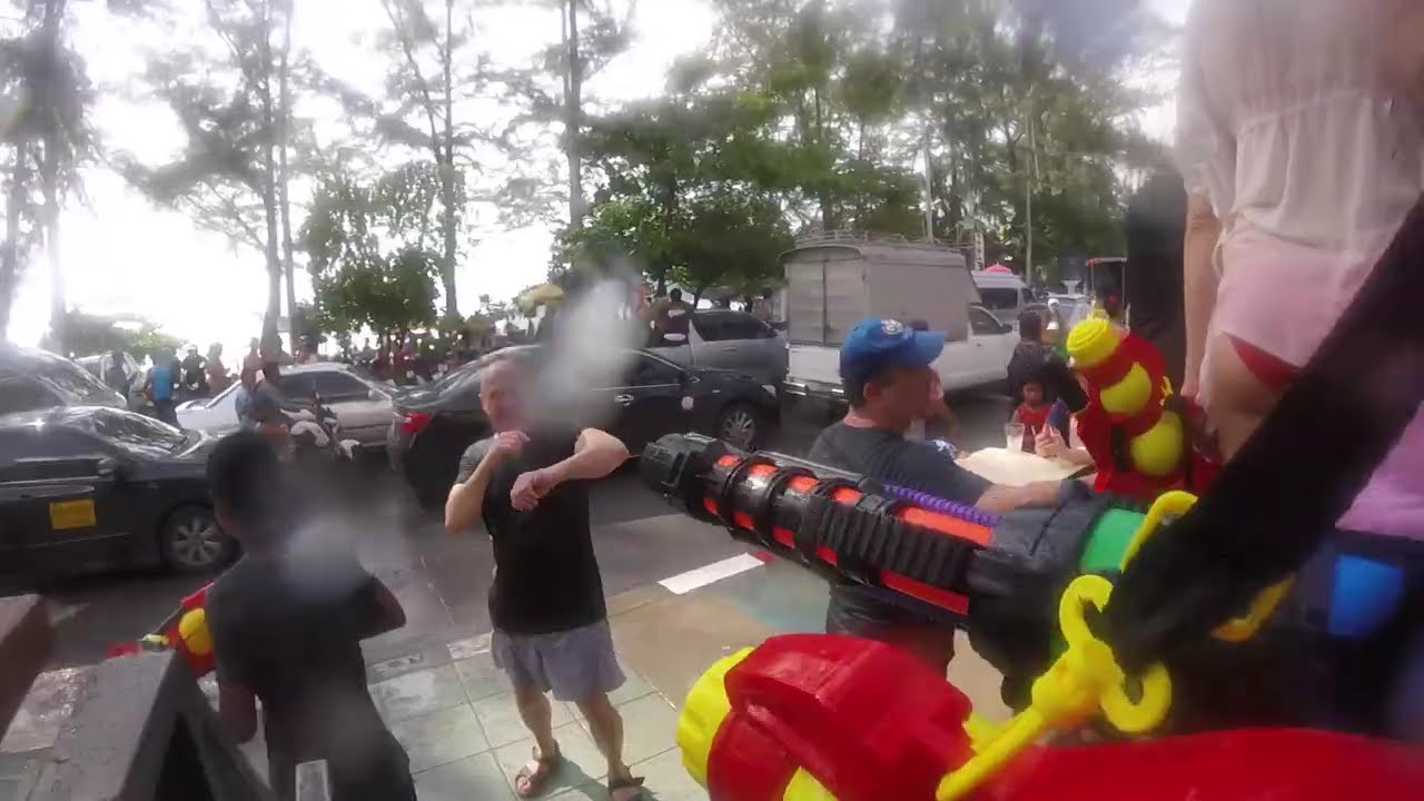 Songkran Thailand Phuket 2017