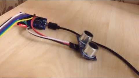 ARDUINO и ультразвуковой дальномер