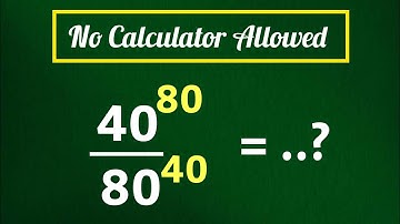 A beautiful Olympiads Exponential Trick || Not 🚭 Calculator Allowed #maths #math