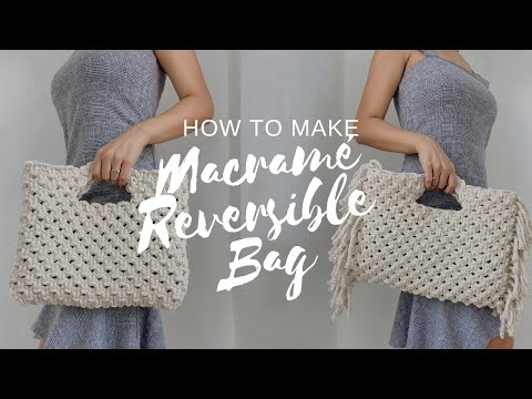 how-to-make-macrame-bag-|-03-macrame-reversible-bag-|-diy-handbag-tutorial-|habit-made