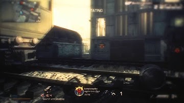 COD Ghosts: Kiriakospike vs Astonish 1v4 Clip