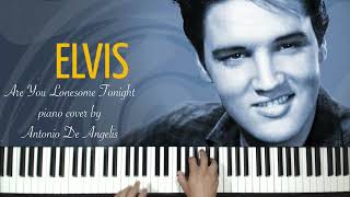 Video thumbnail of "Elvis Presley - Are You Lonesome Tonight? piano cover by Antonio De Angelis"