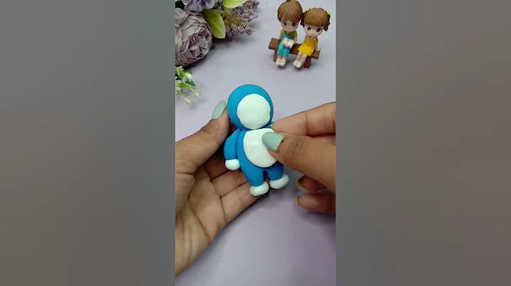 DIY Doraemon Keychain 😱 #shorts @ChitranshisDIYShorts