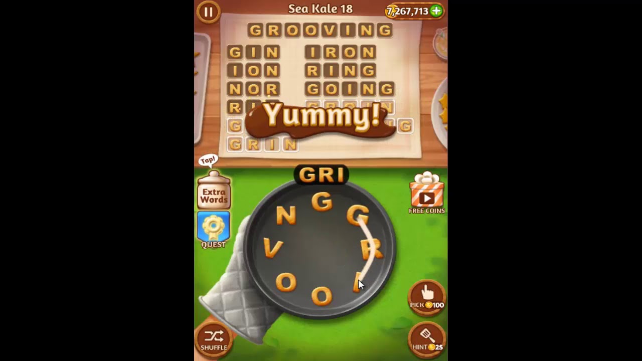 Word Cookies Sea Kale Level 18 Answers YouTube