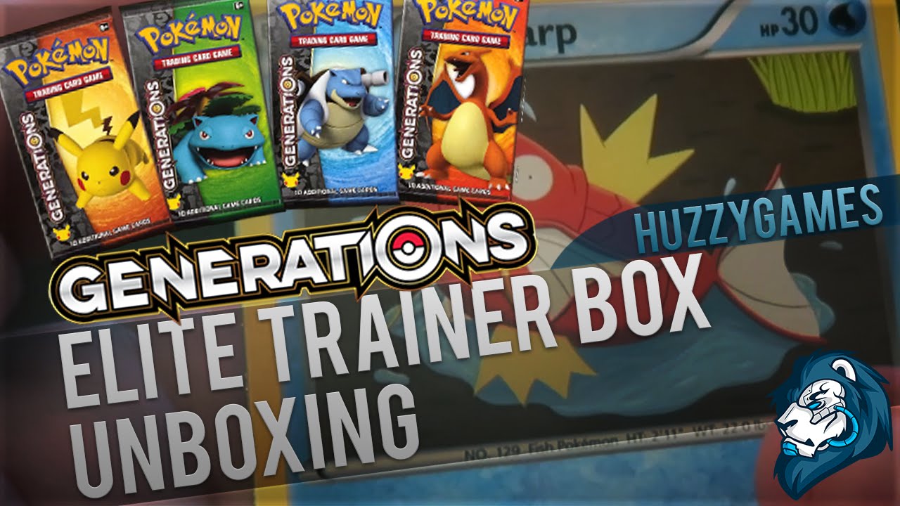 Pokemon Generations 20th Anniversary Unboxing