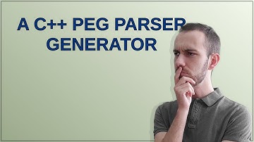 Codereview: A C++ PEG parser generator