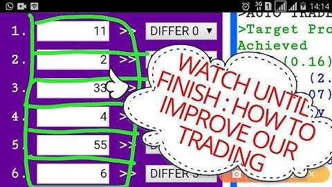 IMPROVE OUR TRADING. PROFIT 5% PER DAY SERIES : DAY 6 OF 20, PART 1 OF 2. BINARY TRADING BOT ROBOT