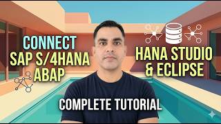 How To Connect S4HANA ABAP System With HANA Studio & Eclipse| Complete Tutorial