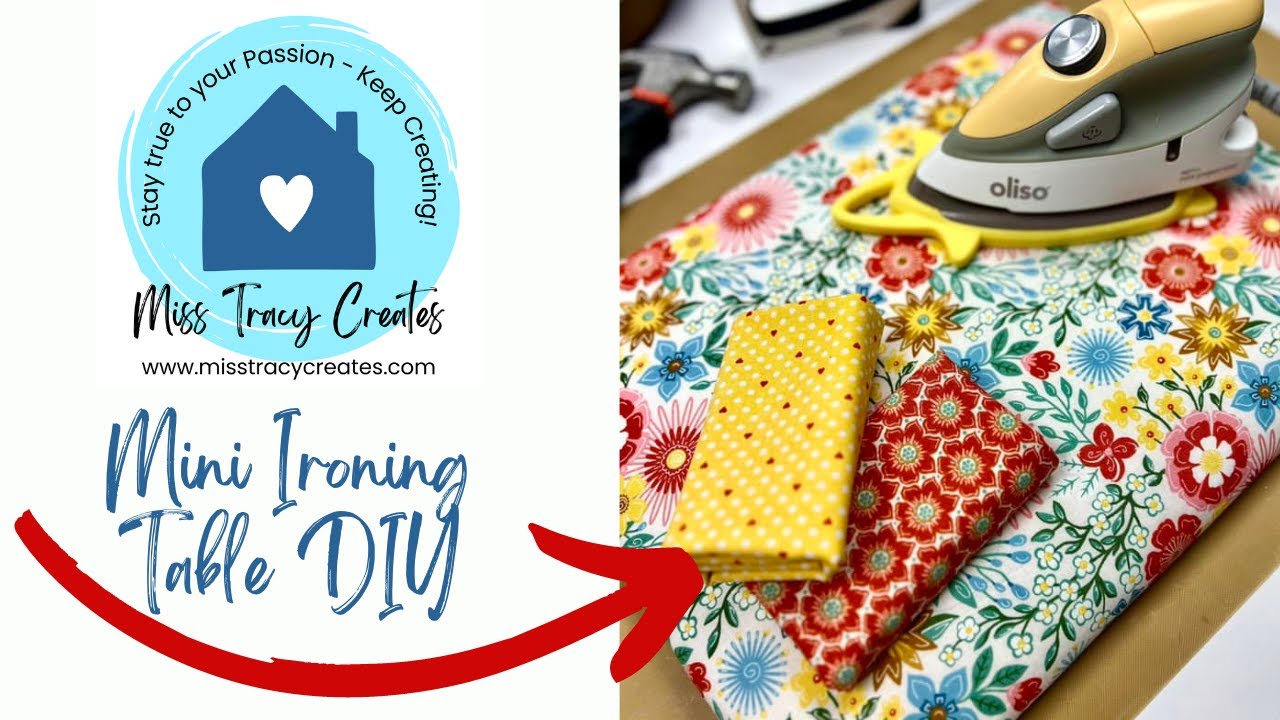 THE QUILT BARN: Mini Ironing Table Tutorial