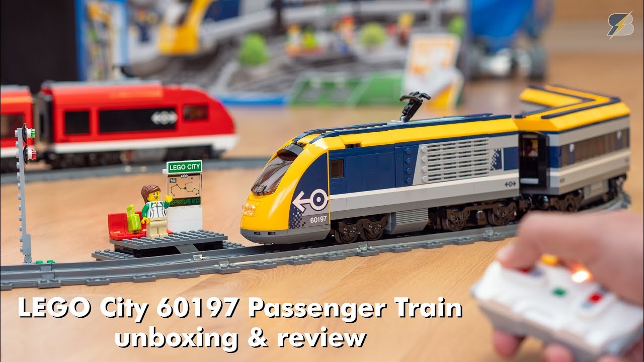 LEGO City 60197 Passenger Train unboxing & review - YouTube