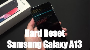 How To Hard Reset Samsung Galaxy A13 5G