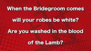 Video thumbnail of "Are You Washed In The Blood, Blue Grass Instrumental With Lyrics"