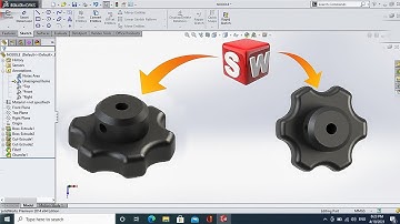 Solidworks Tutorial | Knobs Beginners