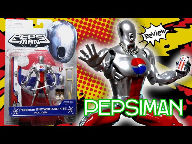 BANDAI PEPSIMAN FIGURE REVIEW (ペプシマン) - YouTube