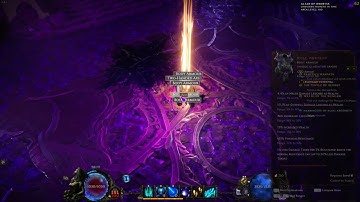 Last Epoch 1.1.3.1 pinnacle boss Abberoth one shot - Static Orb Sorcerer CoF