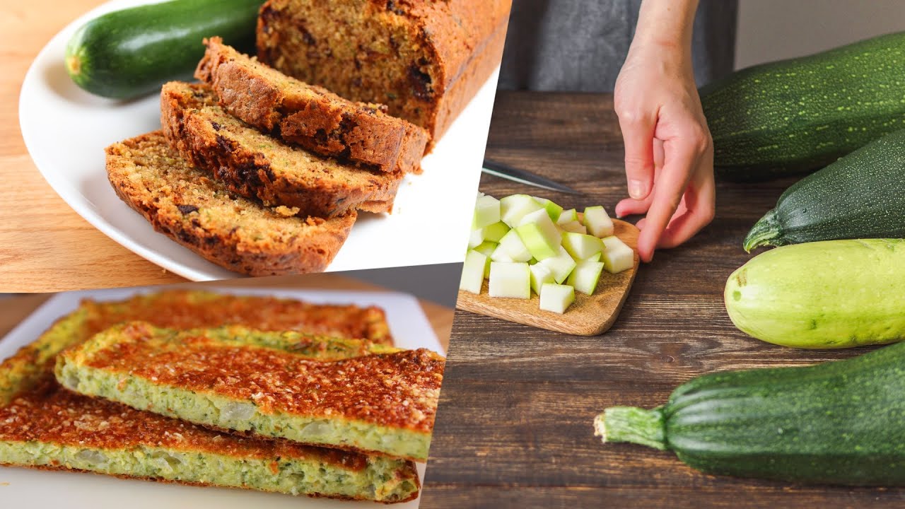 4 Awesome Zucchini Recipes | Zucchini Recipe Ideas