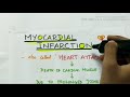 myocardial infarction | pathology | handwritten notes