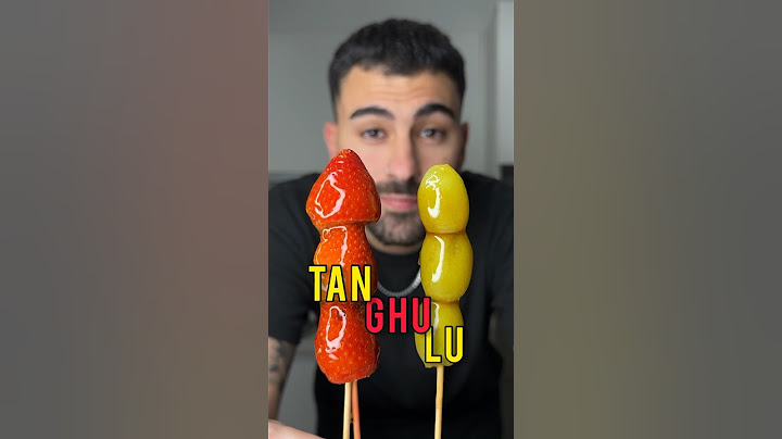 TANGHULU: A Viral Asian Street Food! #shorts