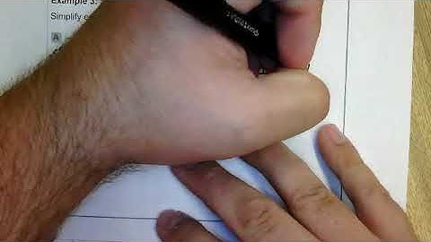 12.3 Simplifying Rational Expressions