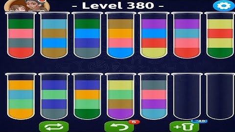 Colour sort level 380