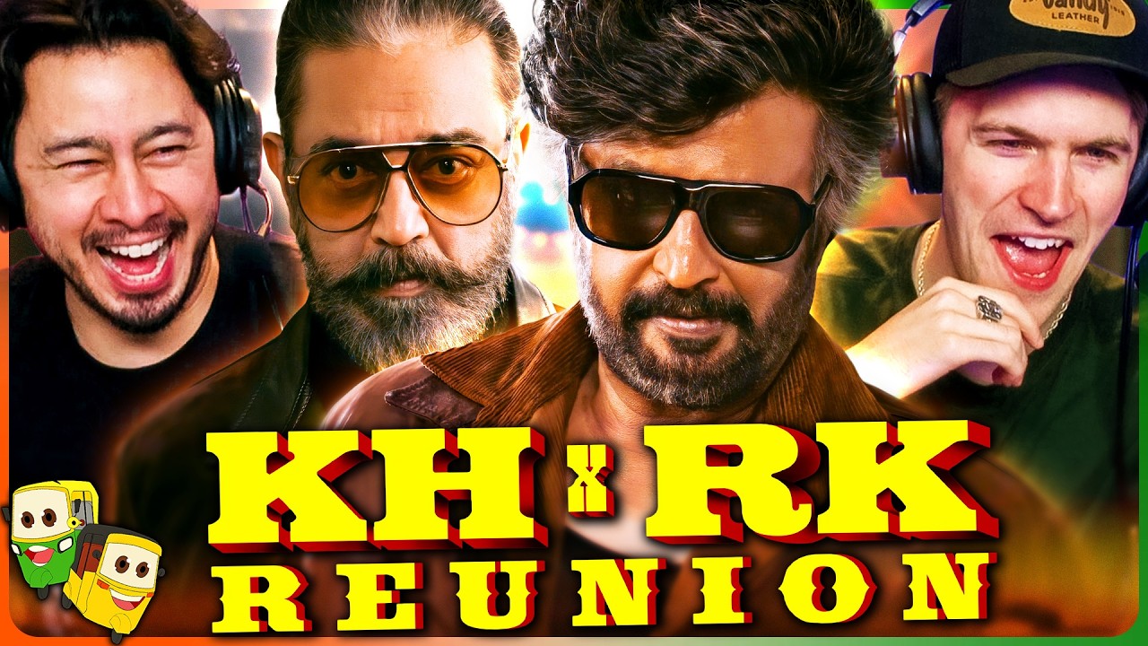 KH x RK REUNION GLIMPSE Reaction! | Kamal Haasan | Rajinikanth
