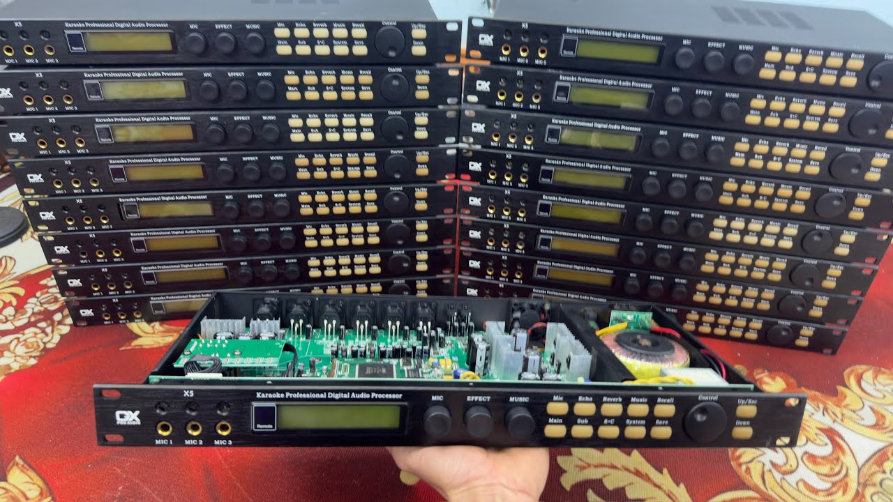 Siêu hiếm và mới Vang số X5 Pro Audio thương hiệu mỹ đời 2023 karaoke nịnh tiếng LH 0973254888