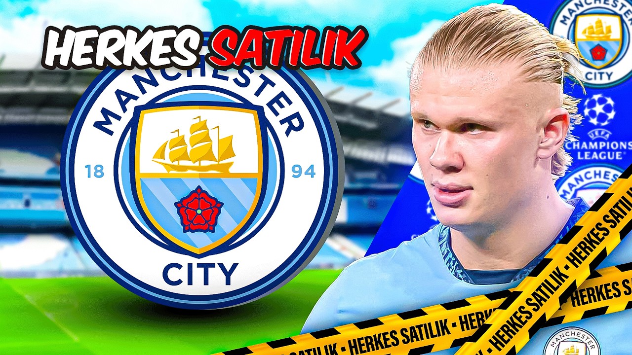 MANCHESTER CITY'DE TÜM TAKIM SATILIYOR! // MANCHESTER CITY HERKES SATILIK REBUILD FC 25