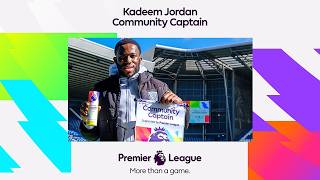 Our Kicks Community Captain 2026 | Kadeem Jordan