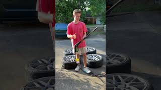 How to Paint your Wheels for under $40! #car #wheels #paint #painting #mustang #mustwatch