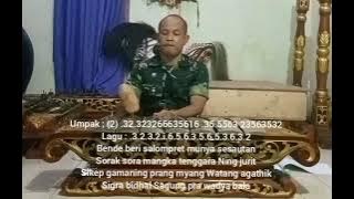 PULANG KERJA BELAJAR LANCARAN SORAK SORA KI ENDRO KUSUMO . SL.6